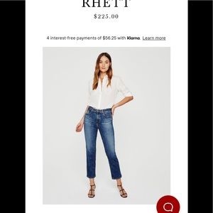 AG The Rhett Jeans